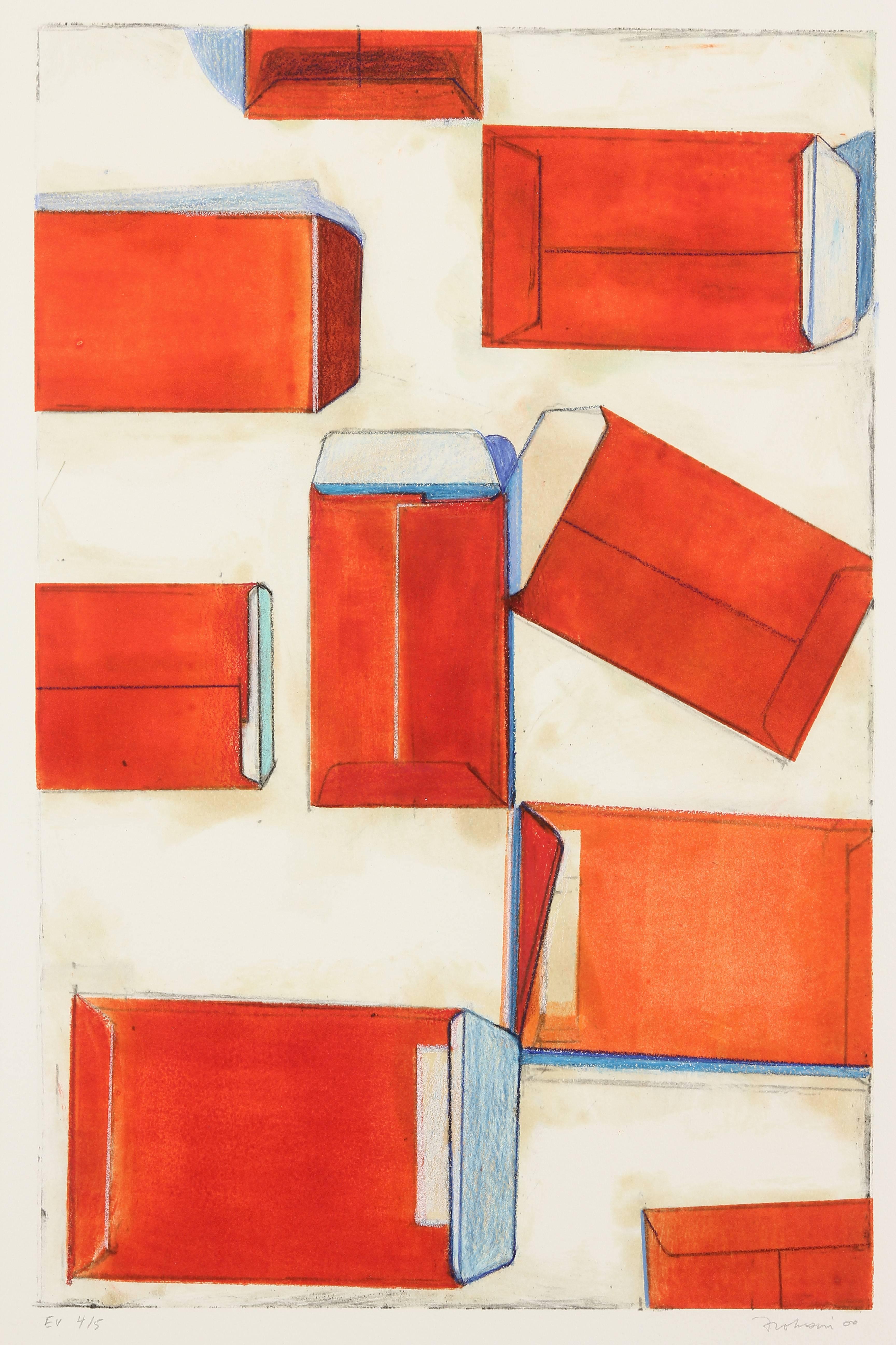 Kim Frohsin Still-Life Print - Nine Reds