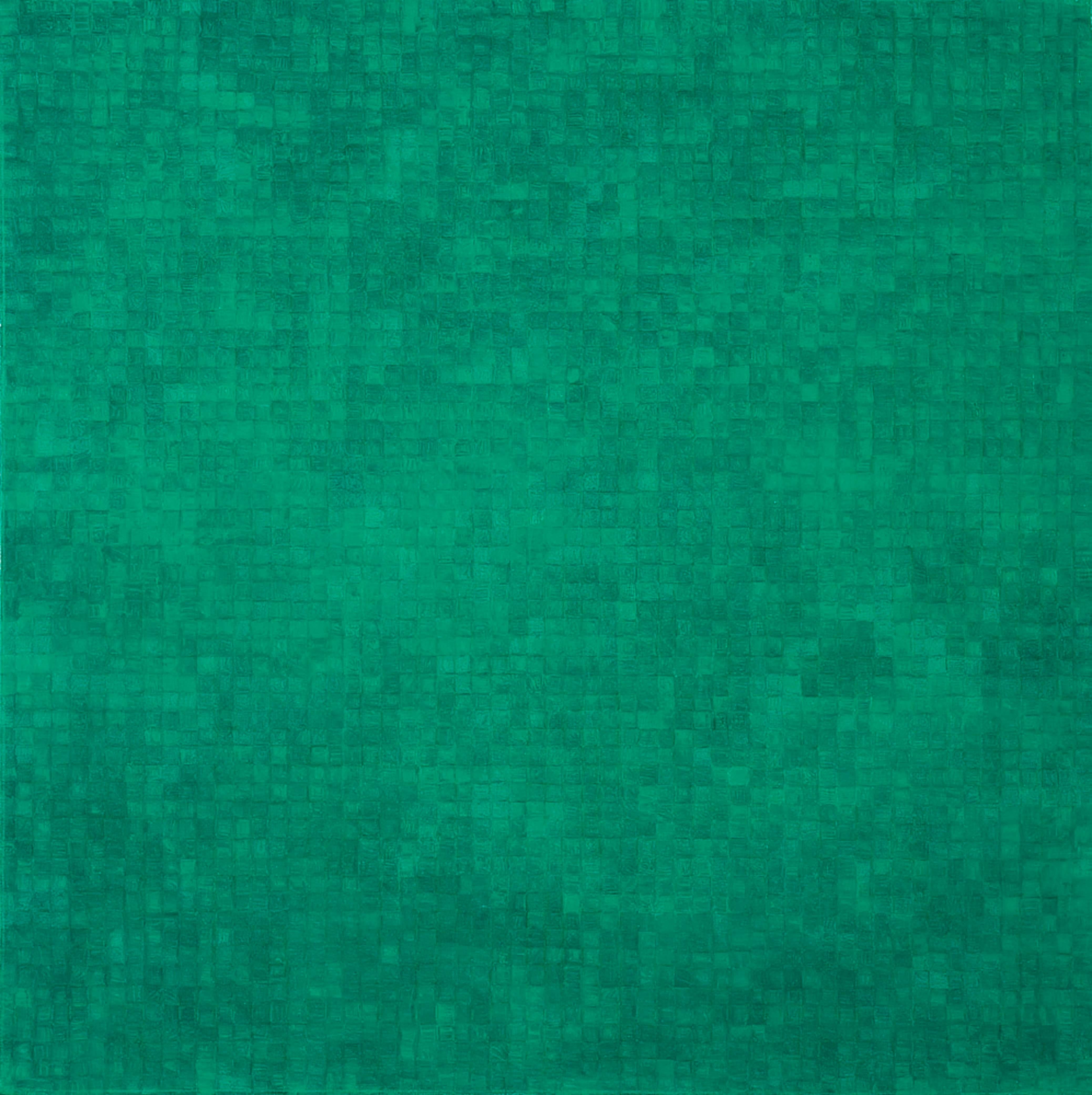 Gloria Matuszewski Abstract Painting - Emerald