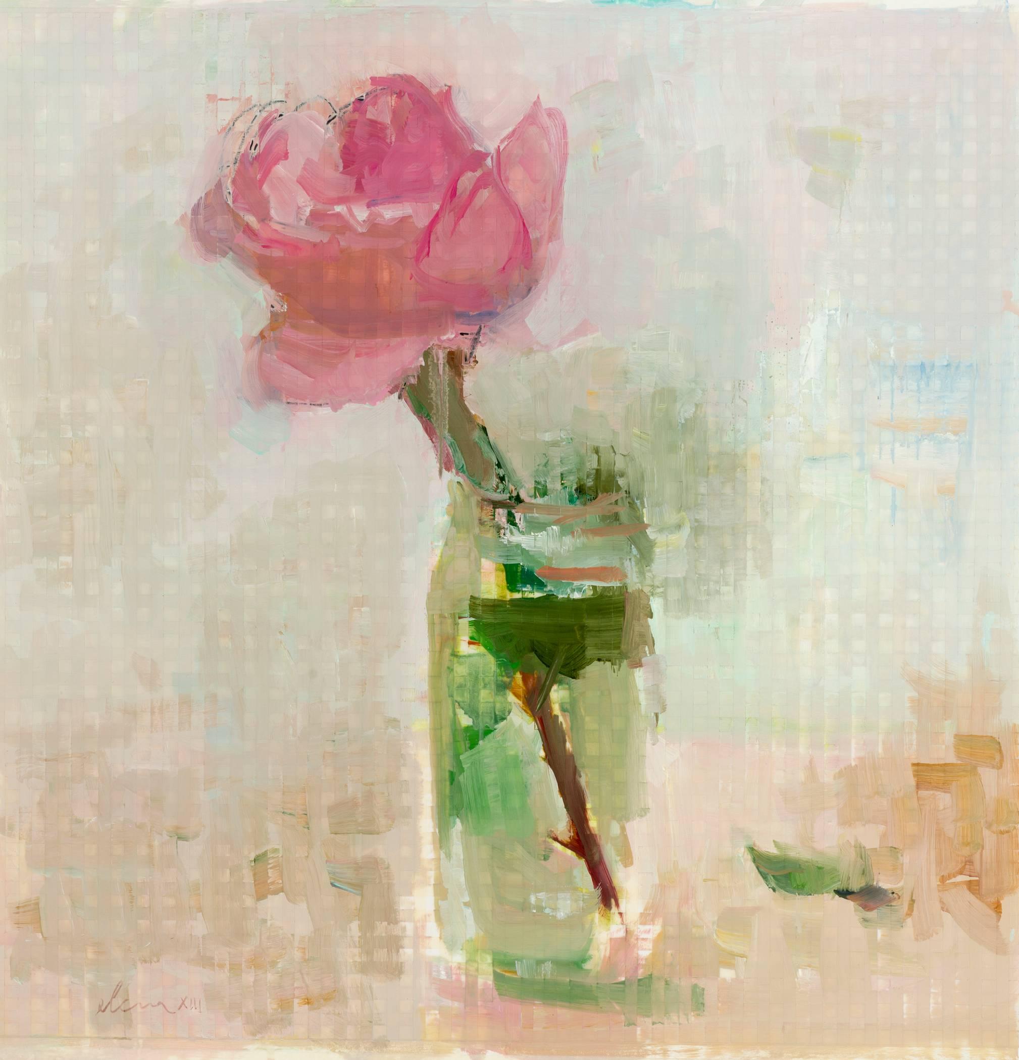 Elena Zolotnitsky Still-Life Painting - Large Pink II