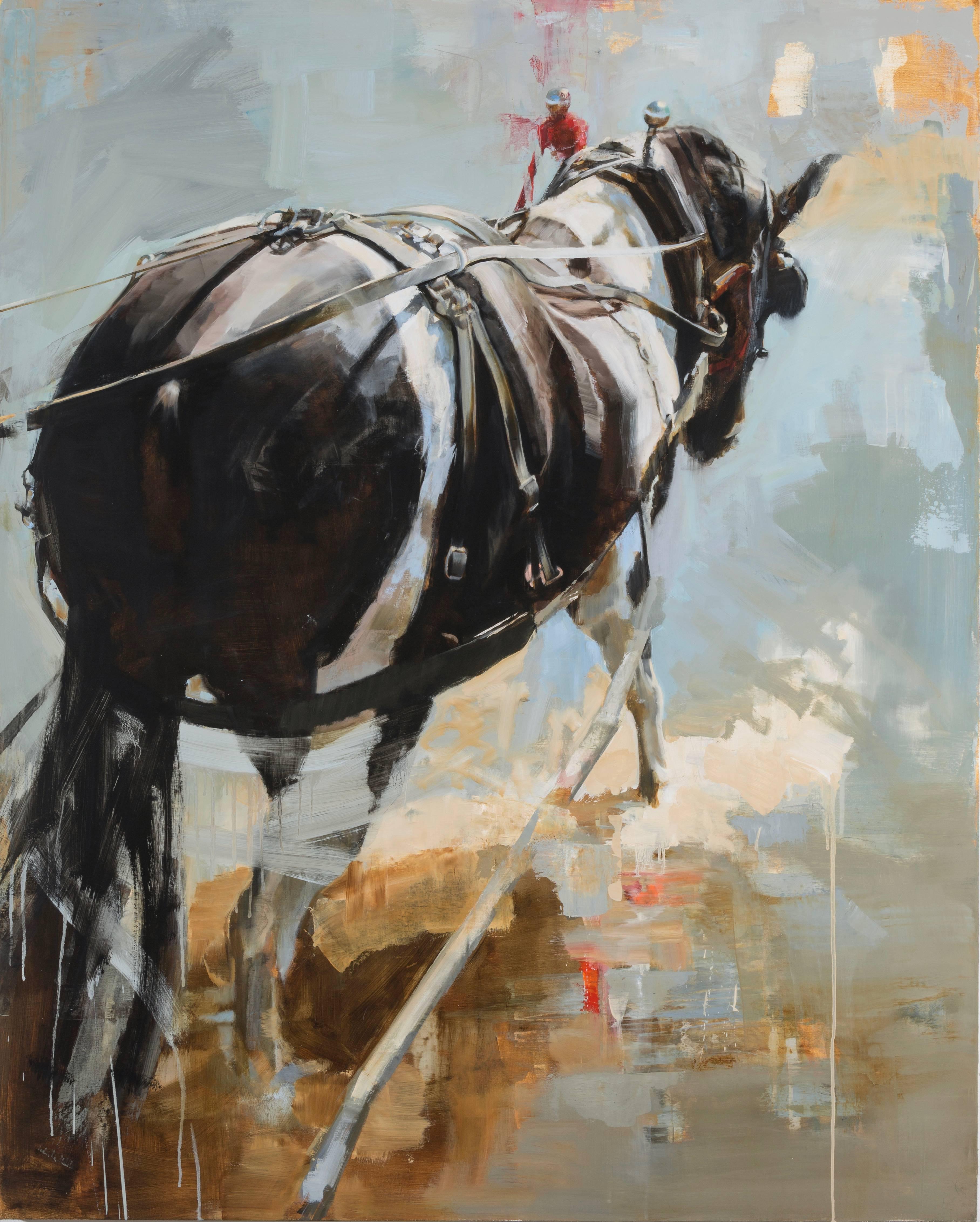 Diana Tremaine Animal Painting - Pull 