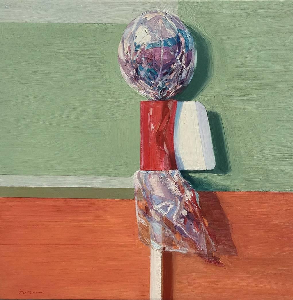 Kim Frohsin Still-Life Painting - Sucker No 1