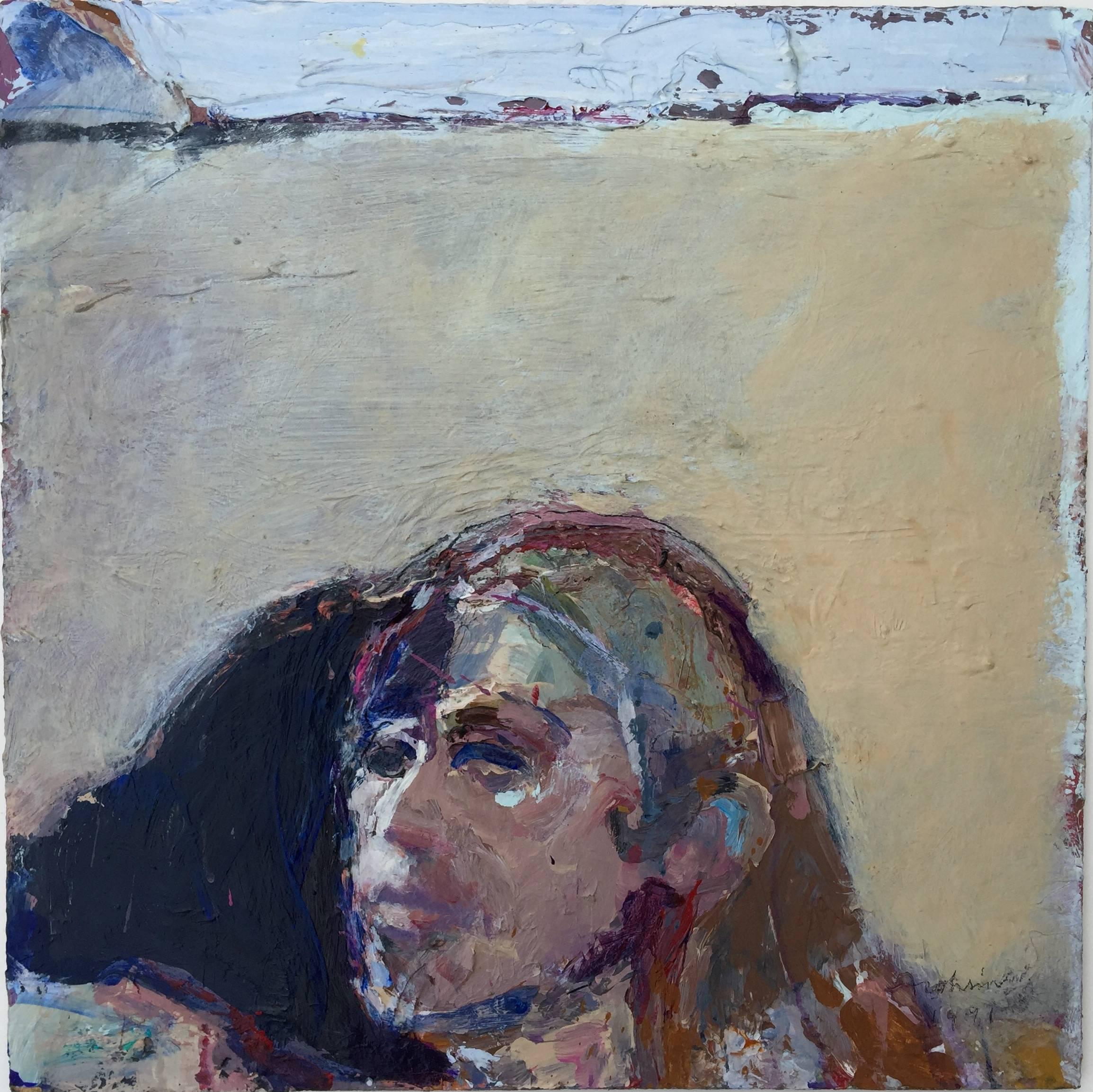 Kim Frohsin Portrait Painting - Self Portrait No. 2
