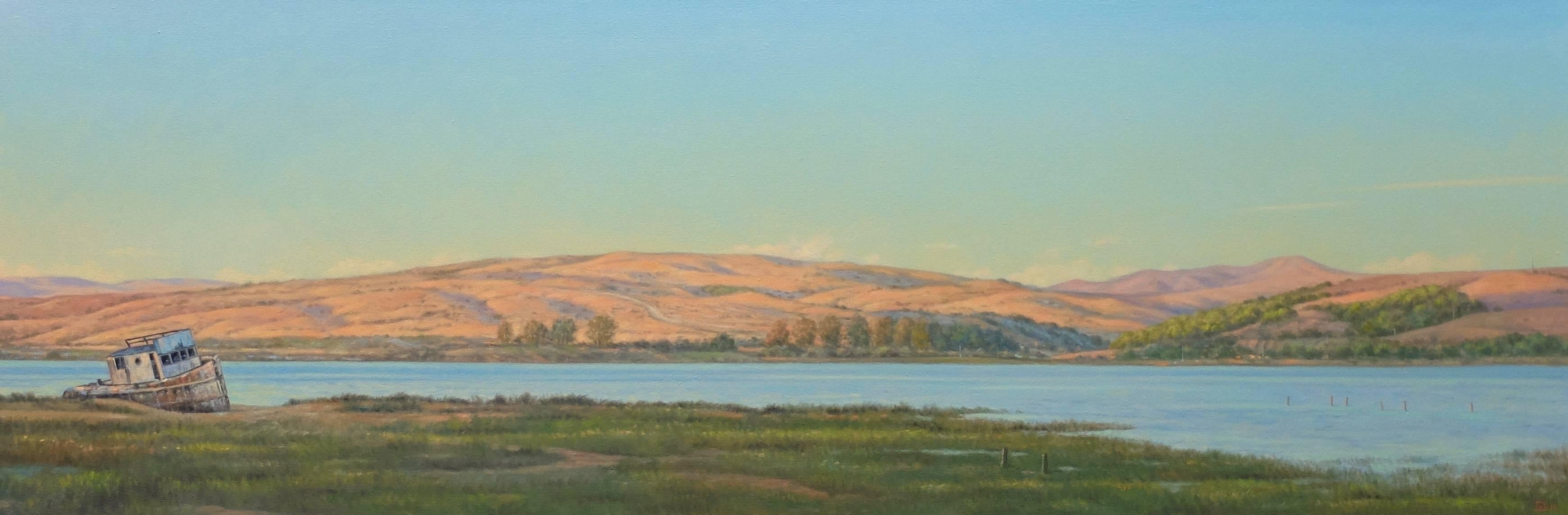 Willard Dixon Landscape Painting - Tomales Bay