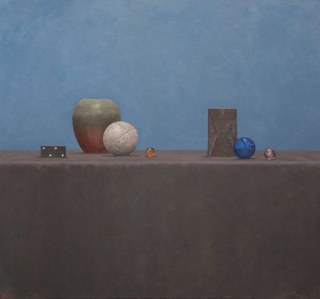 Willard Dixon Still-Life Painting - Metaphysical Still Life  