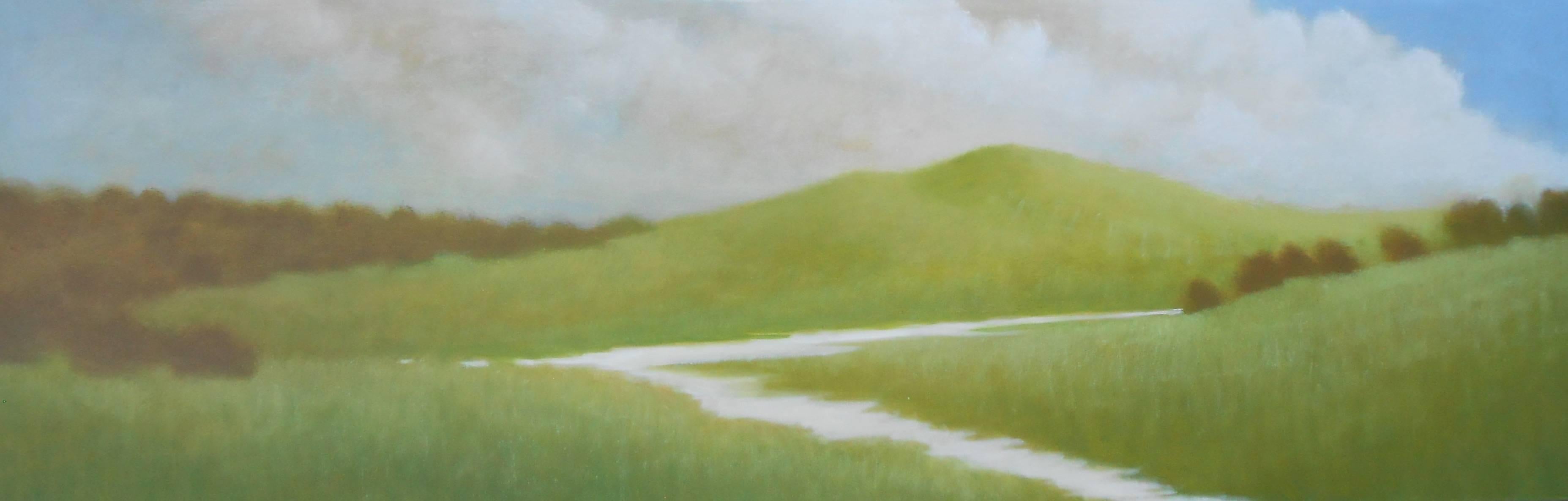 Landscape Painting de Donna McGinnis - Primavera