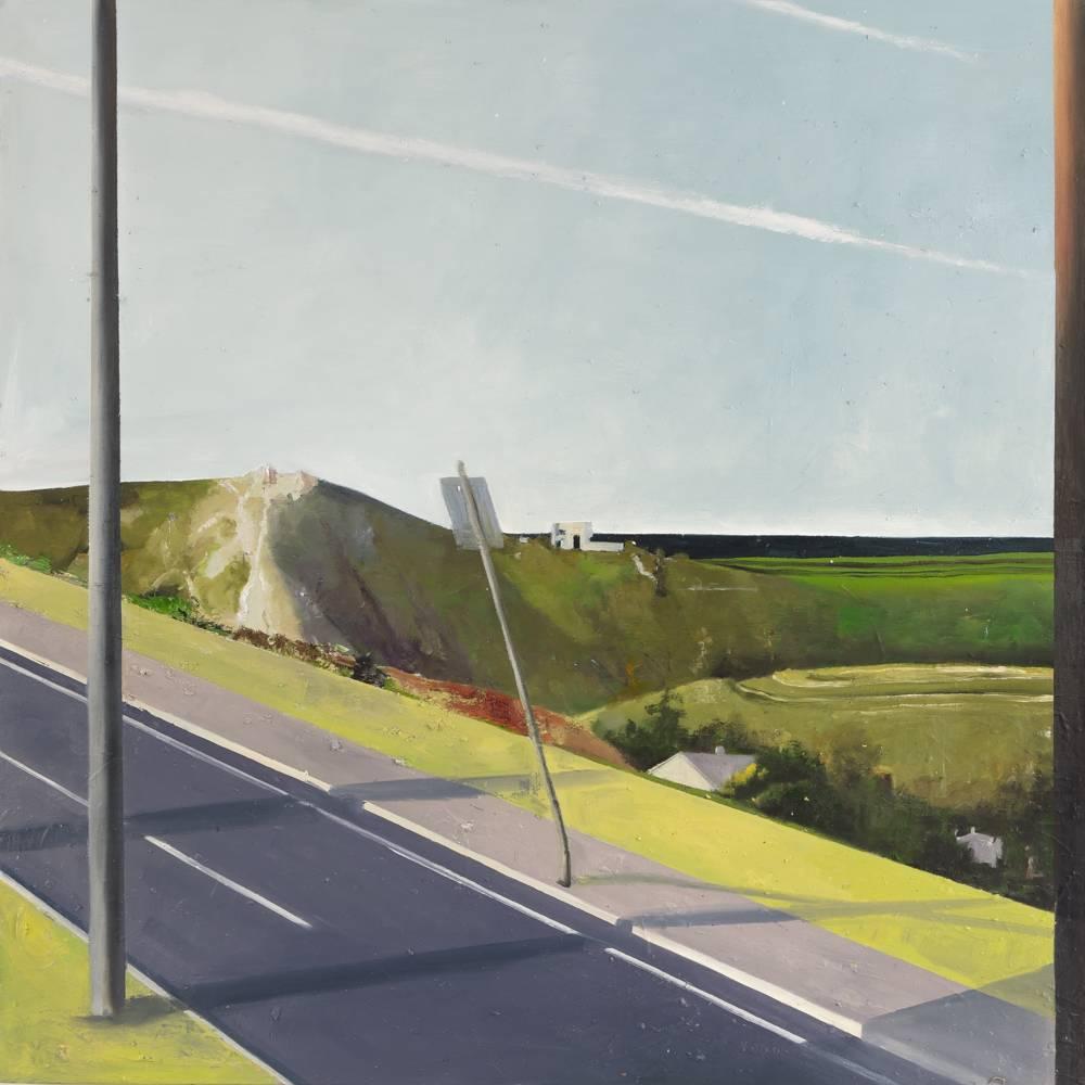 Stephen Namara Landscape Painting - Skyline Road