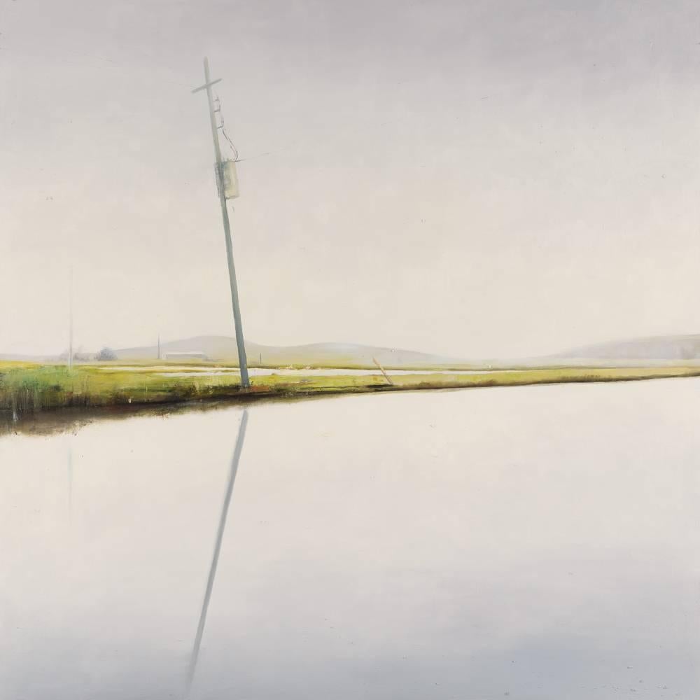 Stephen Namara Landscape Painting - Foggy Lullaby / oil painting