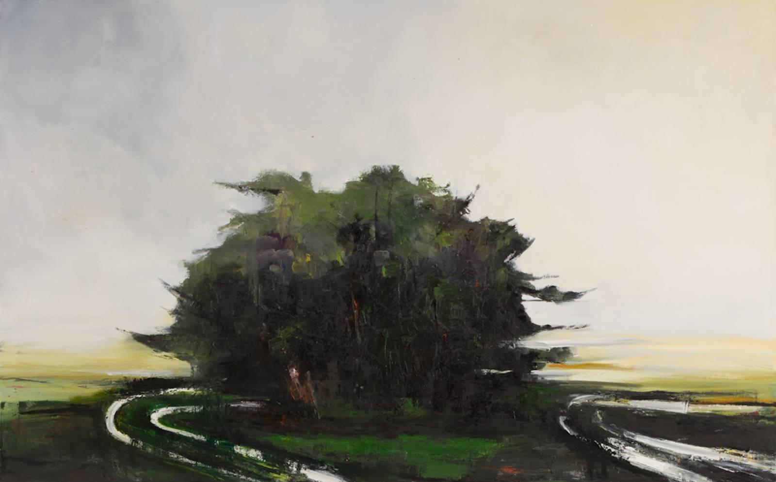 Stephen Namara Landscape Painting - Lagunitas Road / oil on canvas