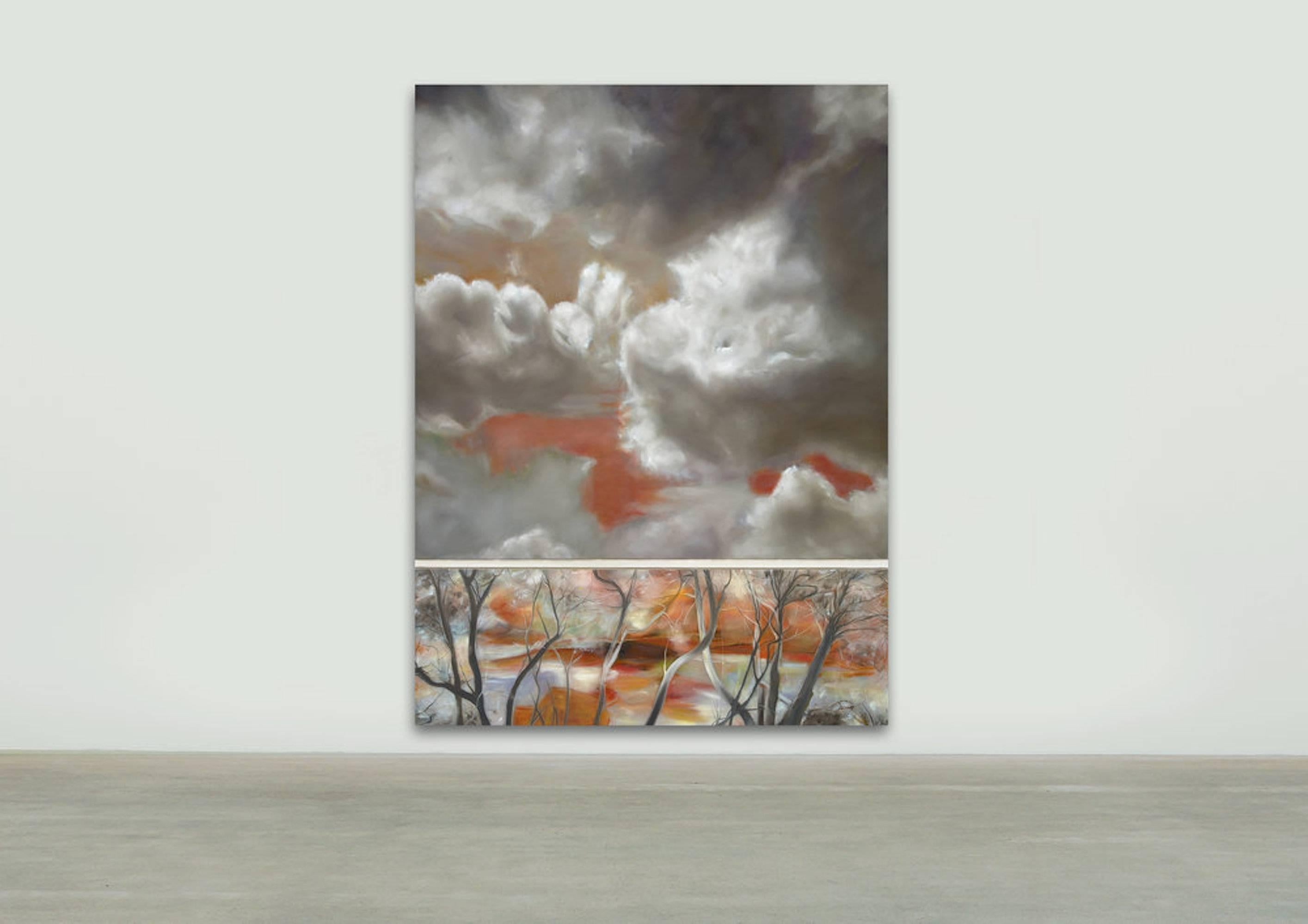 Invito al viaggio / dittico - olio su lino - Painting di Frédéric Choisel