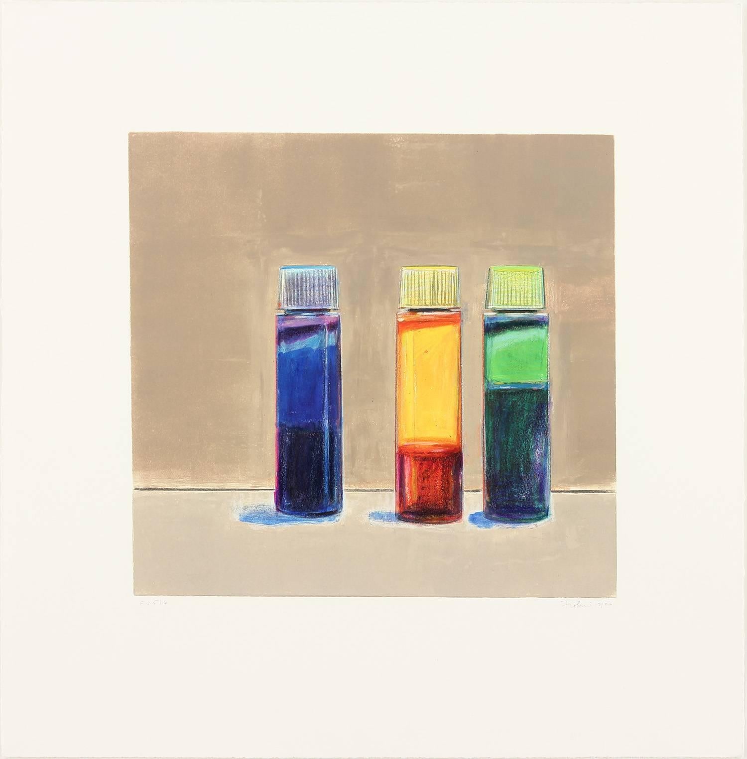 Bottles No 2 - Print by Kim Frohsin