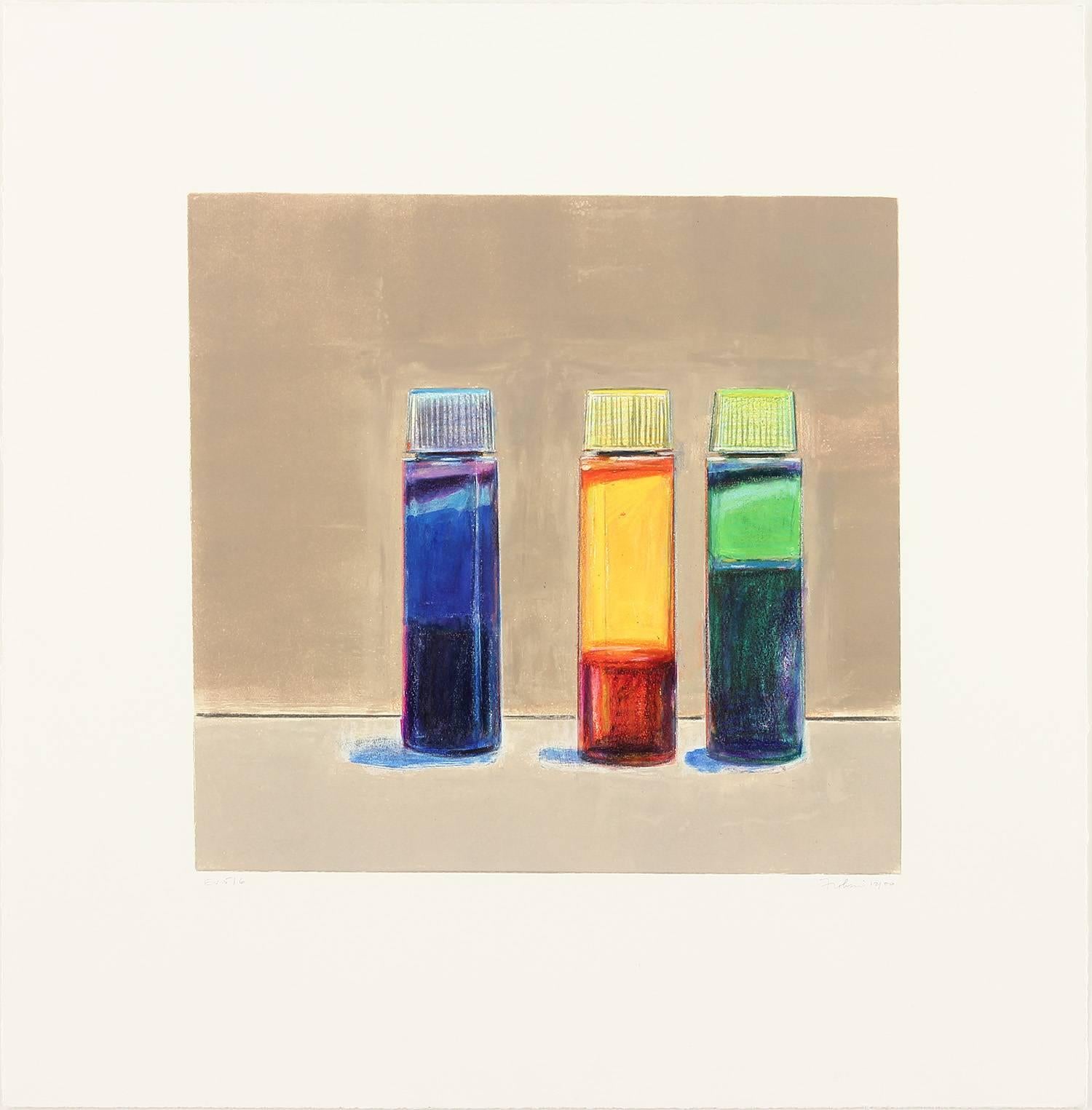 Bottles No 2 - Print by Kim Frohsin