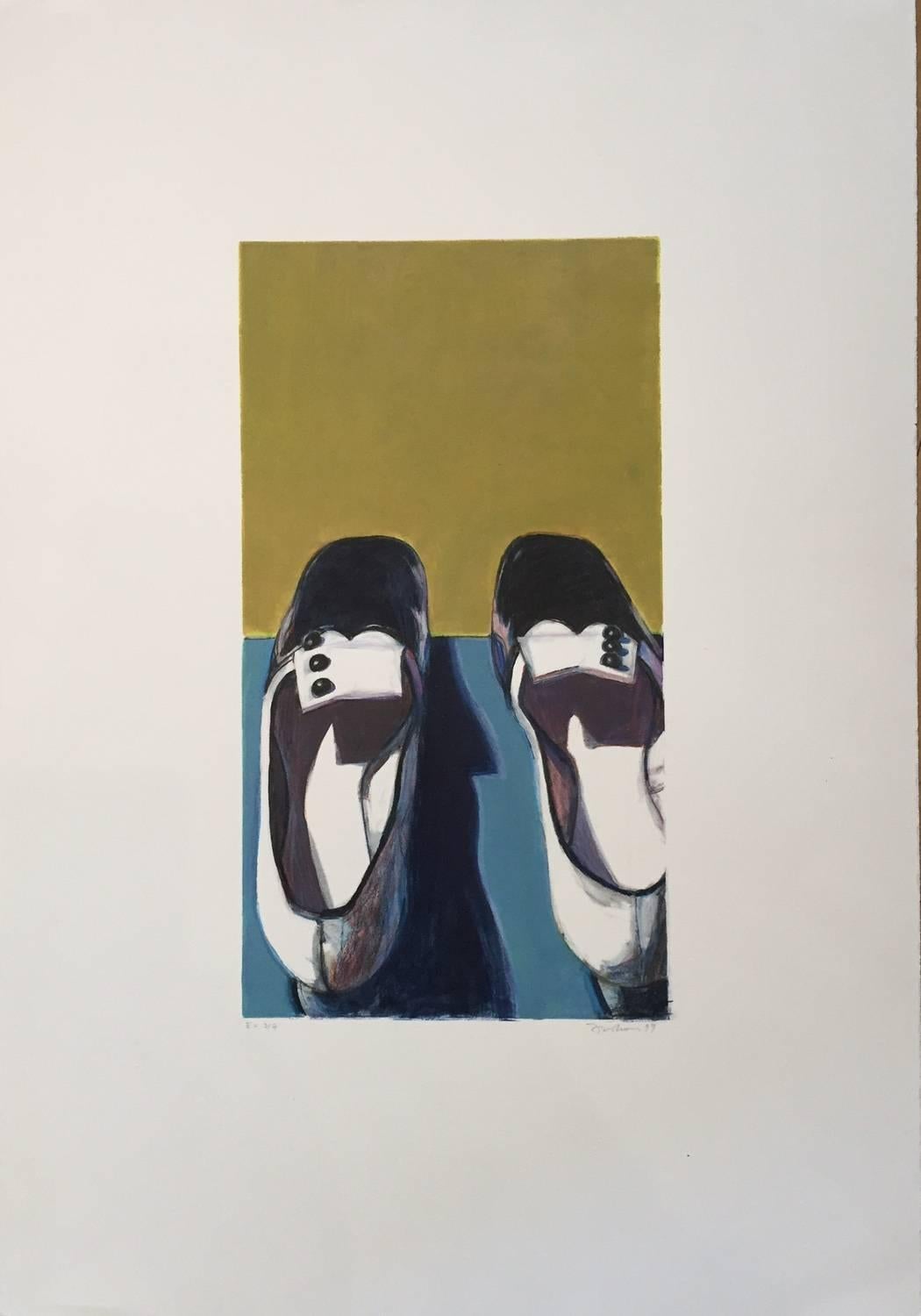 Nostalgic: Era Shoes - Print by Kim Frohsin