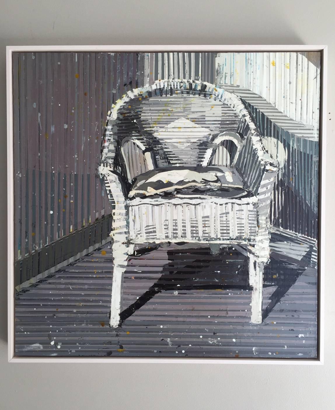 Sedia Noonan Hall n. 1 - Painting di Kim Frohsin