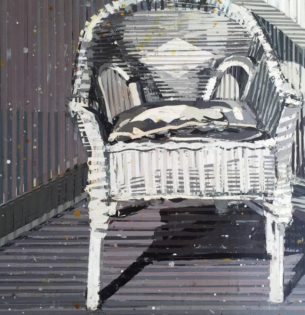 Sedia Noonan Hall n. 1 - Painting Contemporaneo di Kim Frohsin