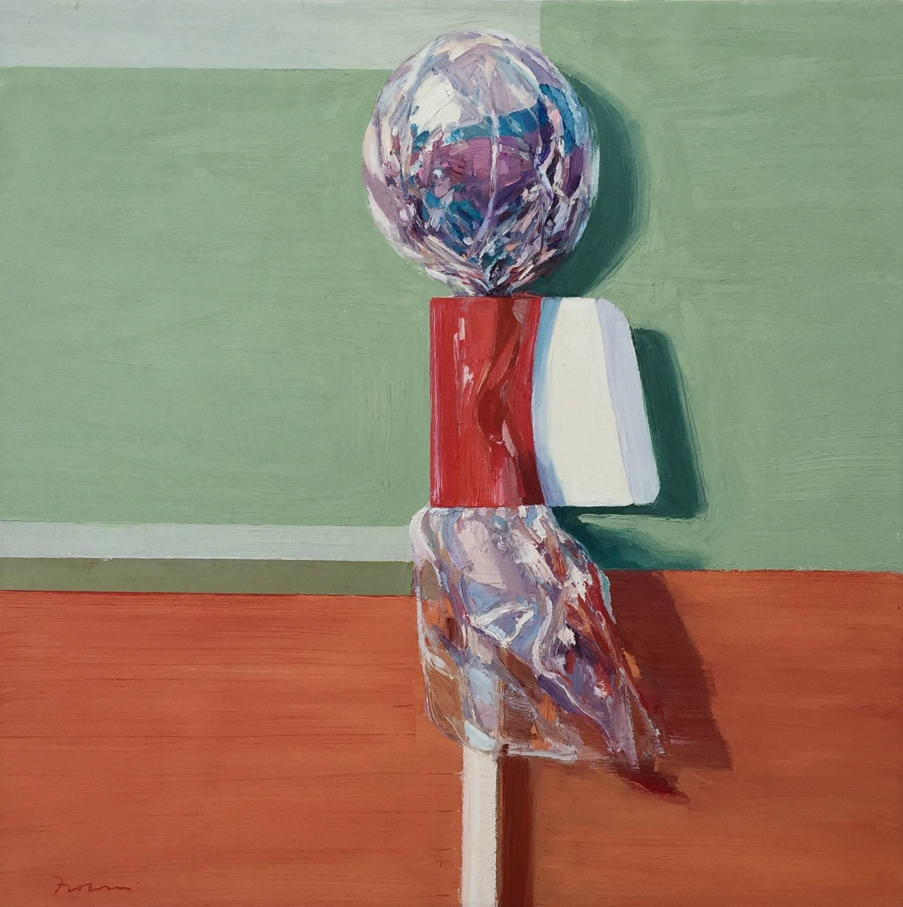 Sucker No 1 - Contemporary Painting by Kim Frohsin
