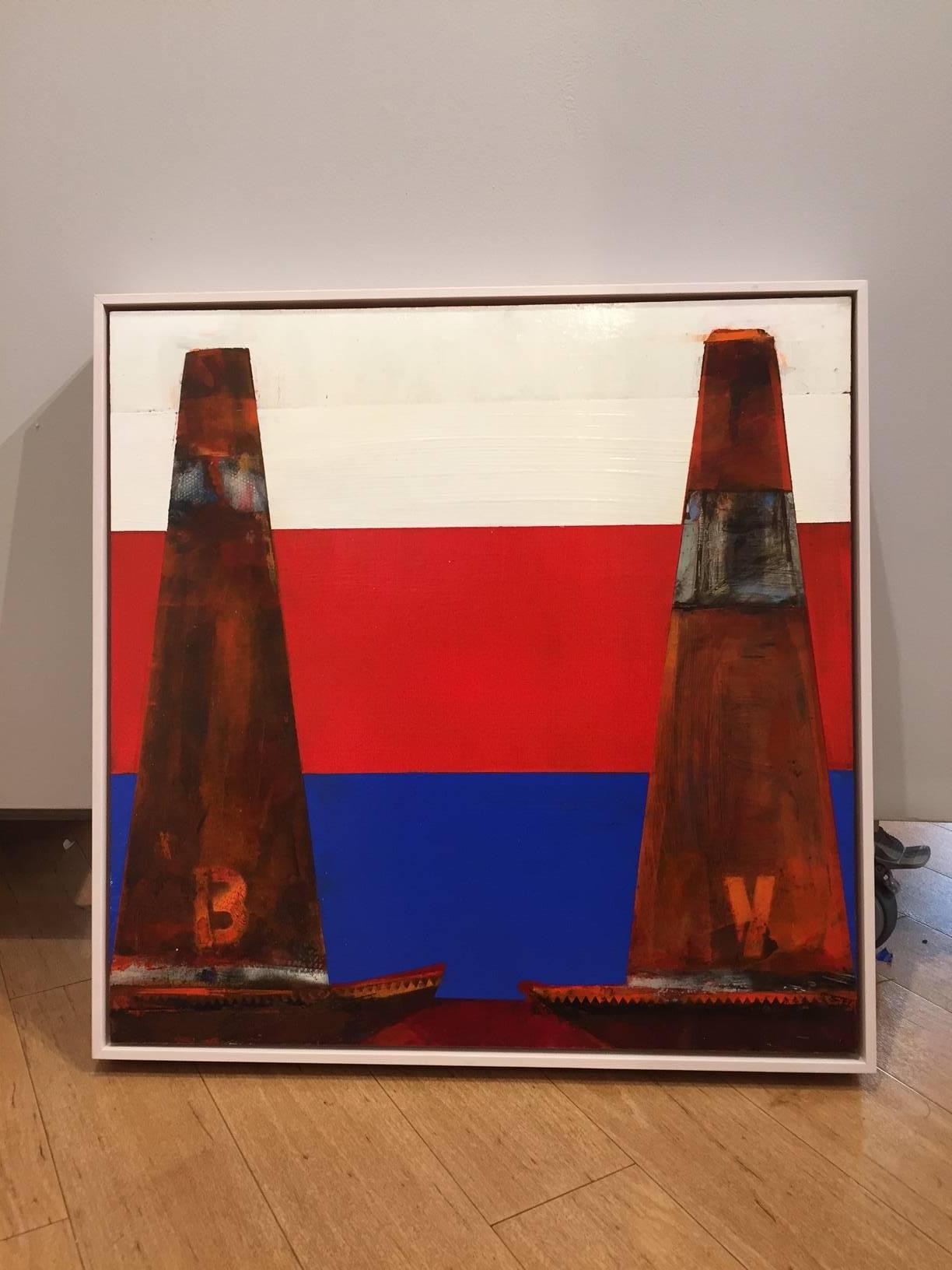 Conos de Paz: Debate del 68 - Painting de Kim Frohsin
