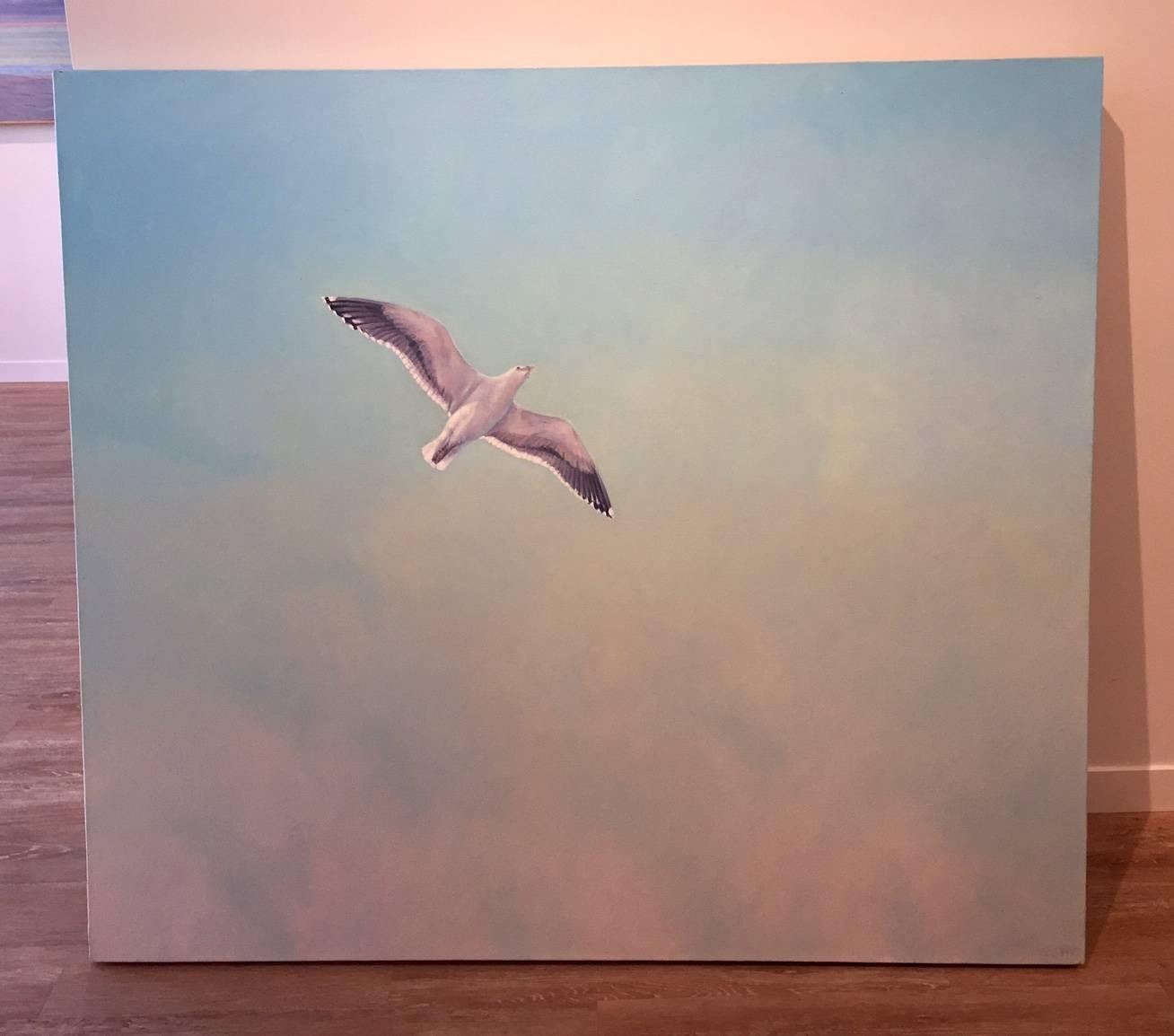 The Gull - Painting by Willard Dixon