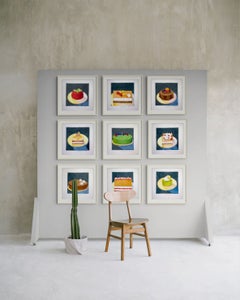 Desserts coréens – Une série de neuf aquarelles