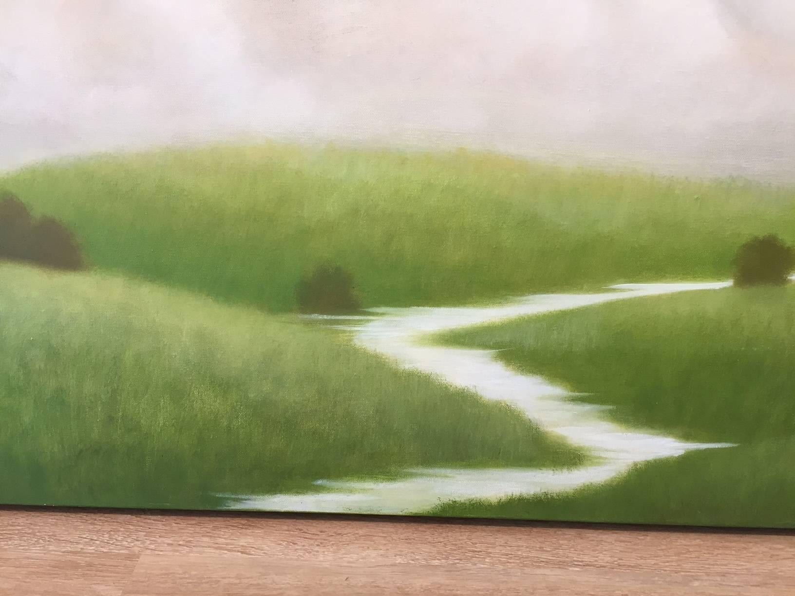 Primavera - Landscape Painting Marrón de Donna McGinnis