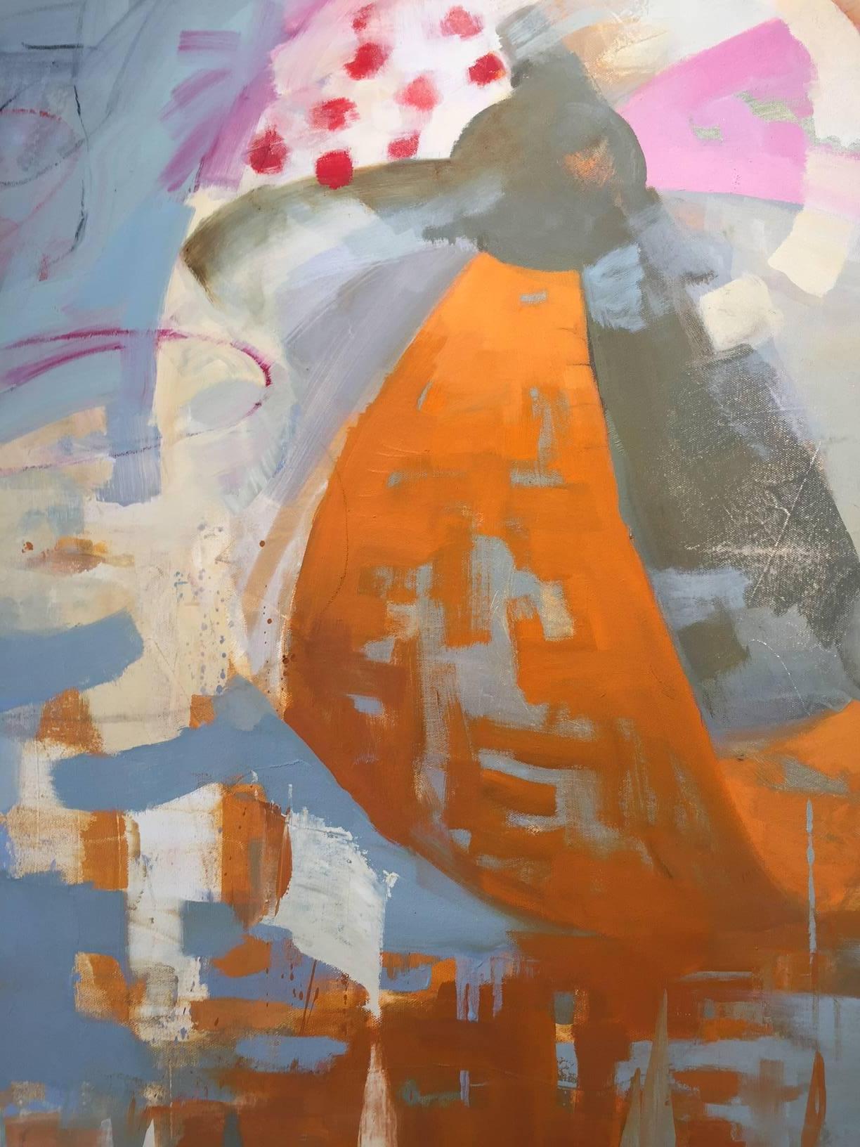 Unbekümmertheit II – Painting von Diana Tremaine