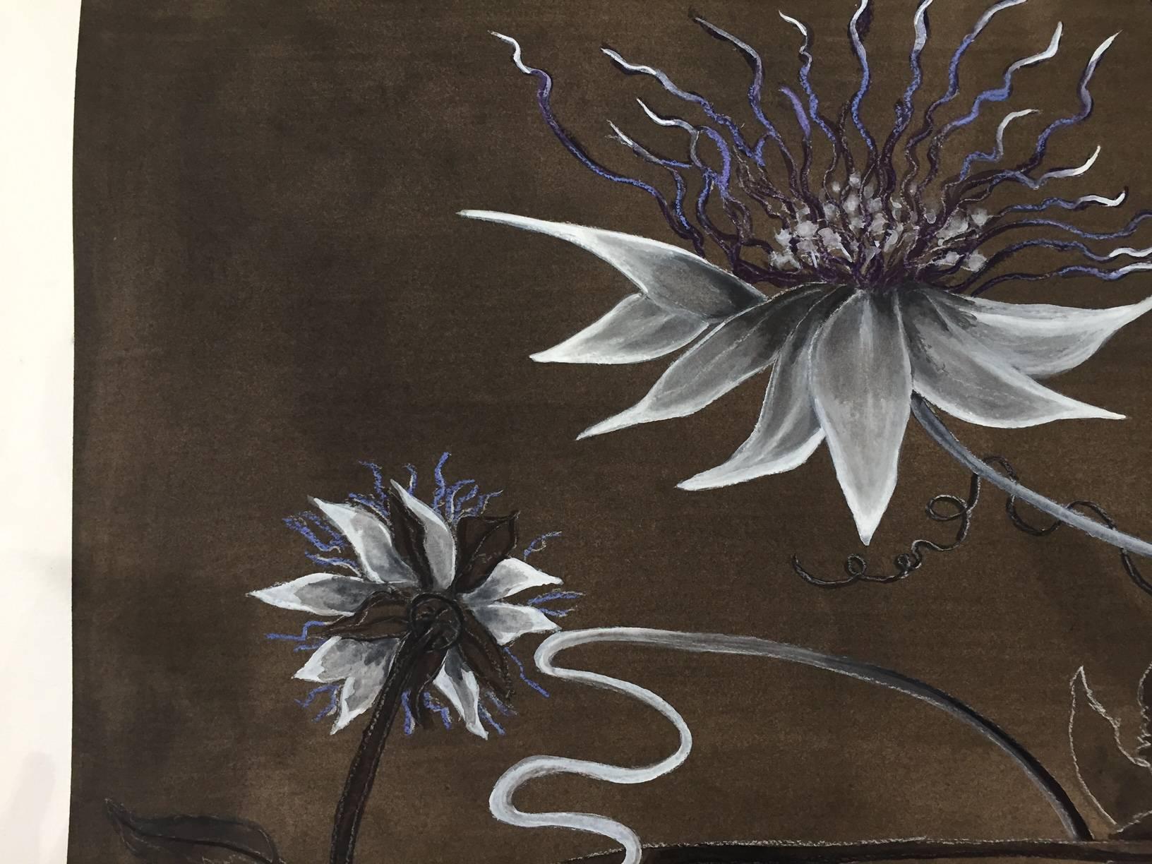Passion Blume mit Passion (Zeitgenössisch), Art, von Adrienne Sherman