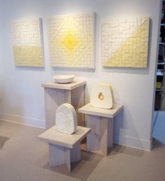 Kelly I / ceramica su Wood