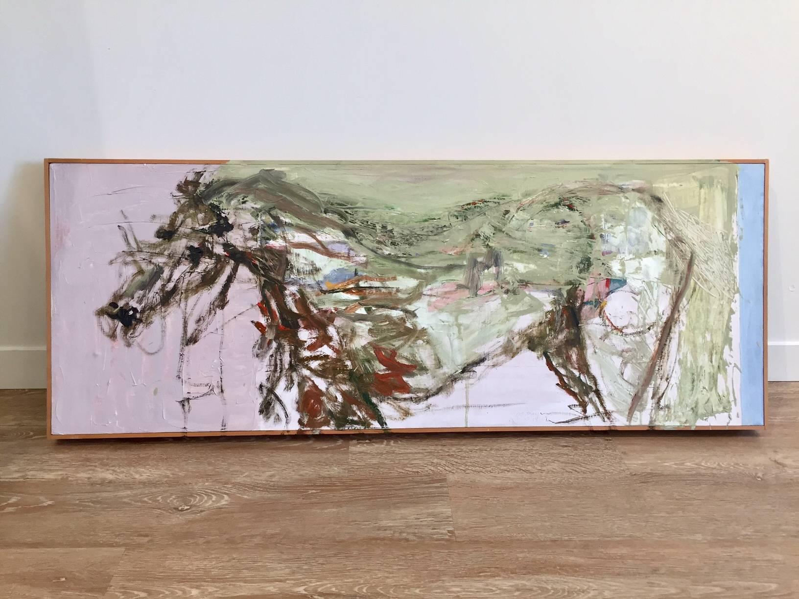 Horse No 1, 2002 / oil on canvas - Painting by John Goodman