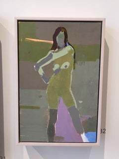 Swamper / acrylic painting - framed