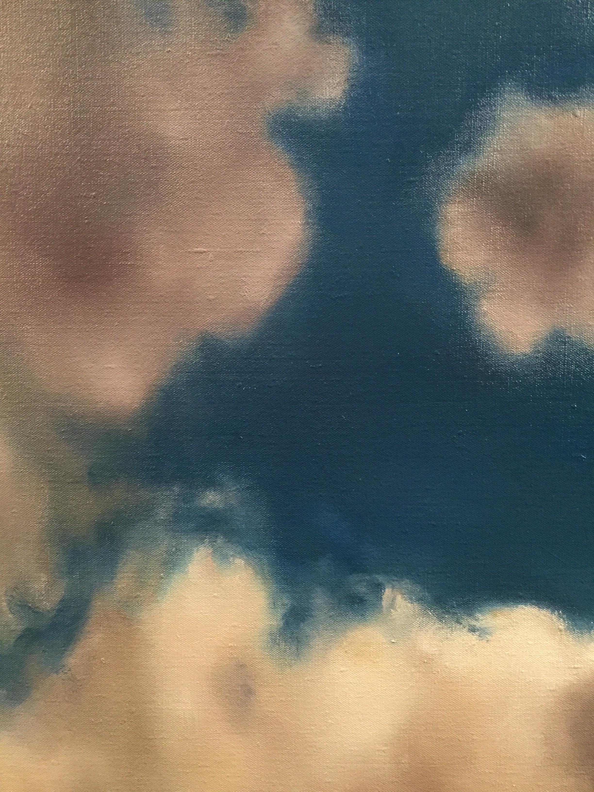 Ether Sans Oiseaux  I (Etere senza uccelli) / Olio su tela - Painting Espressionismo astratto di Frédéric Choisel