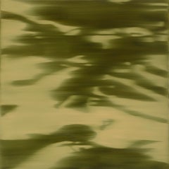 La Nature VII, zeitgenössisches abstraktes Ölgemälde auf Leinwand, 36 × 36, signiert