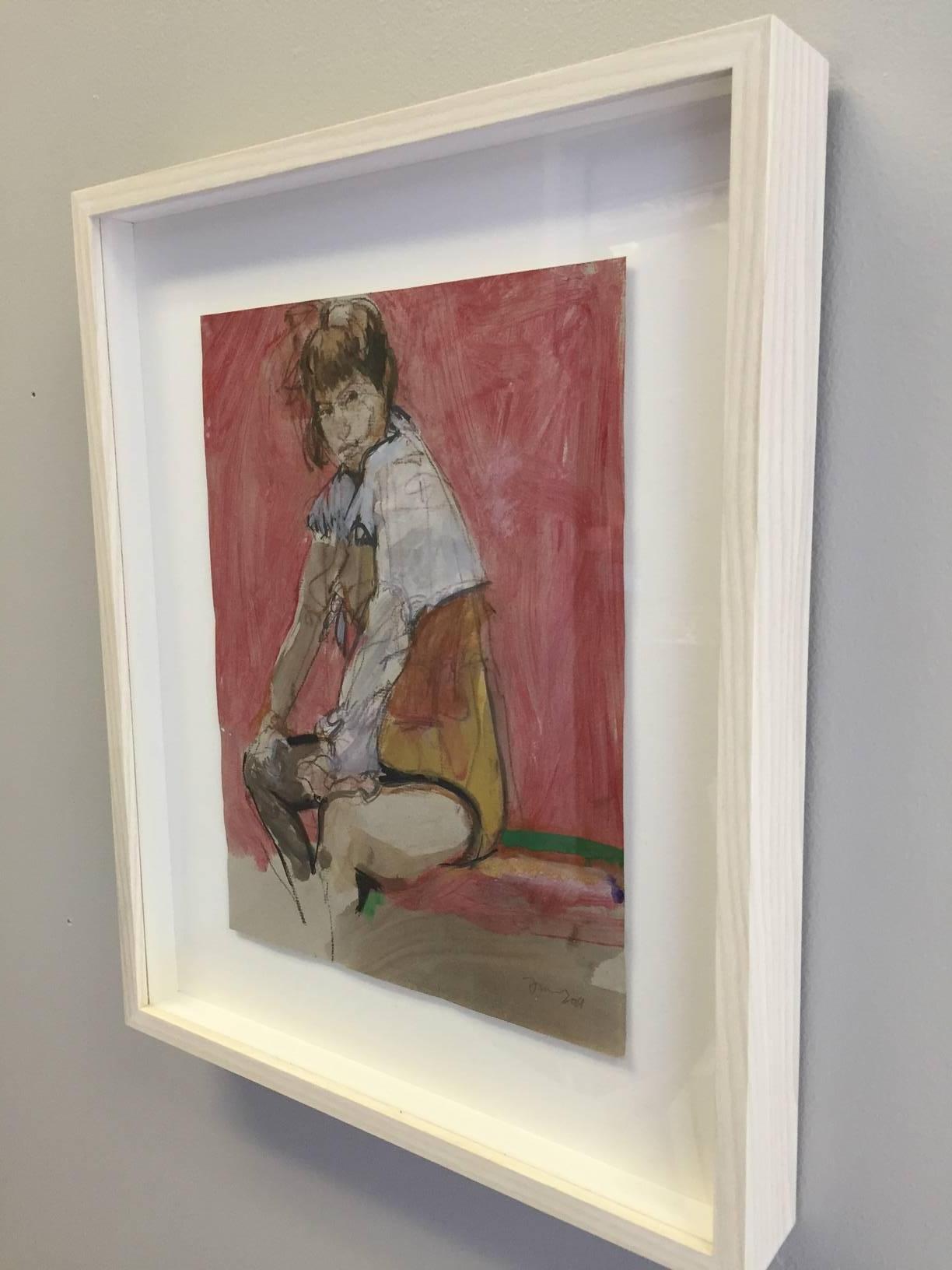 Canotta vintage: P & A. / tecnica mista - Painting Contemporaneo di Kim Frohsin