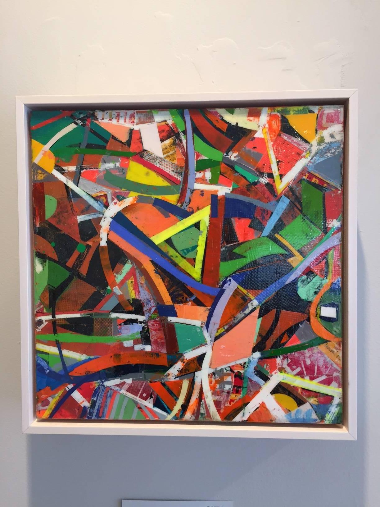 CT: Ciudad de la Esperanza - Painting Geométrico abstracto de Kim Frohsin