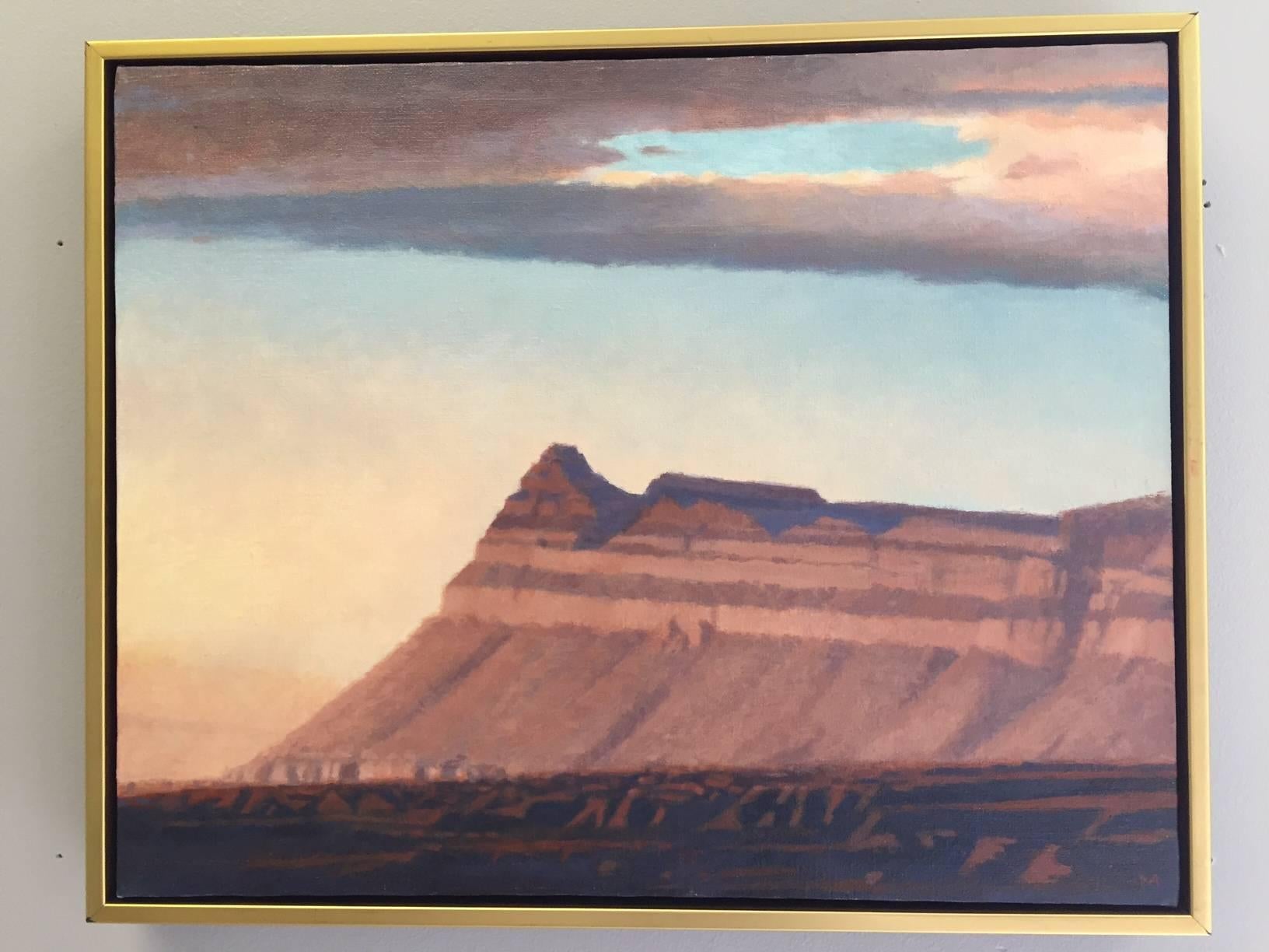 Book Cliffs Near Green River No 3 - Painting by Mary Robertson