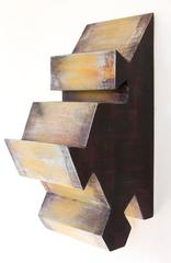 "Swage" - Abstract Wooden Wall Sculpture