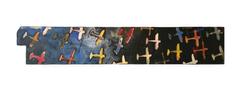 "Long Night Flight" - Abstract Oil Painting