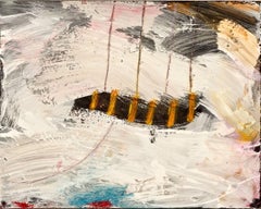 "Typhoon 2" - Abstract Oil Painting