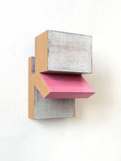 "Untitled" - Abstract Wooden Wall Sculpture