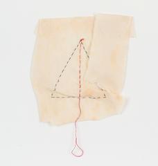 "Triangle Series 2" - Abstract Quilt Drawing