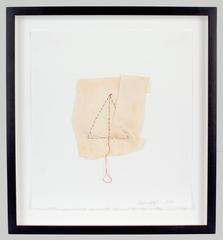 "Triangle Series 2" - Abstract Quilt Drawing