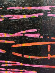 "Red Black" - Abstract Oil Painting