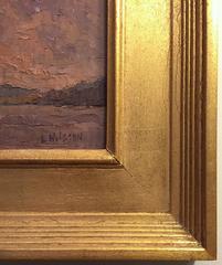 "Deep River Clouds" - Oil Landscape Painting