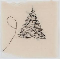 "Triangle Series #7" - Abstract Quilt Drawing