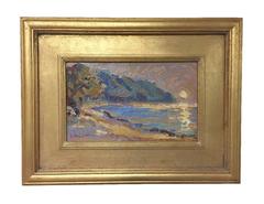"Lower Bay Beach, Bequia Sunset" - Oil Landscape Painting