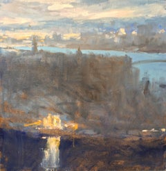 "Hudson" - Abstract Cityscape