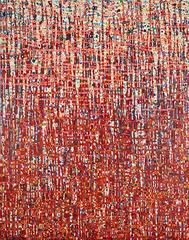 "Weavefall" - Abstract Oil Painting