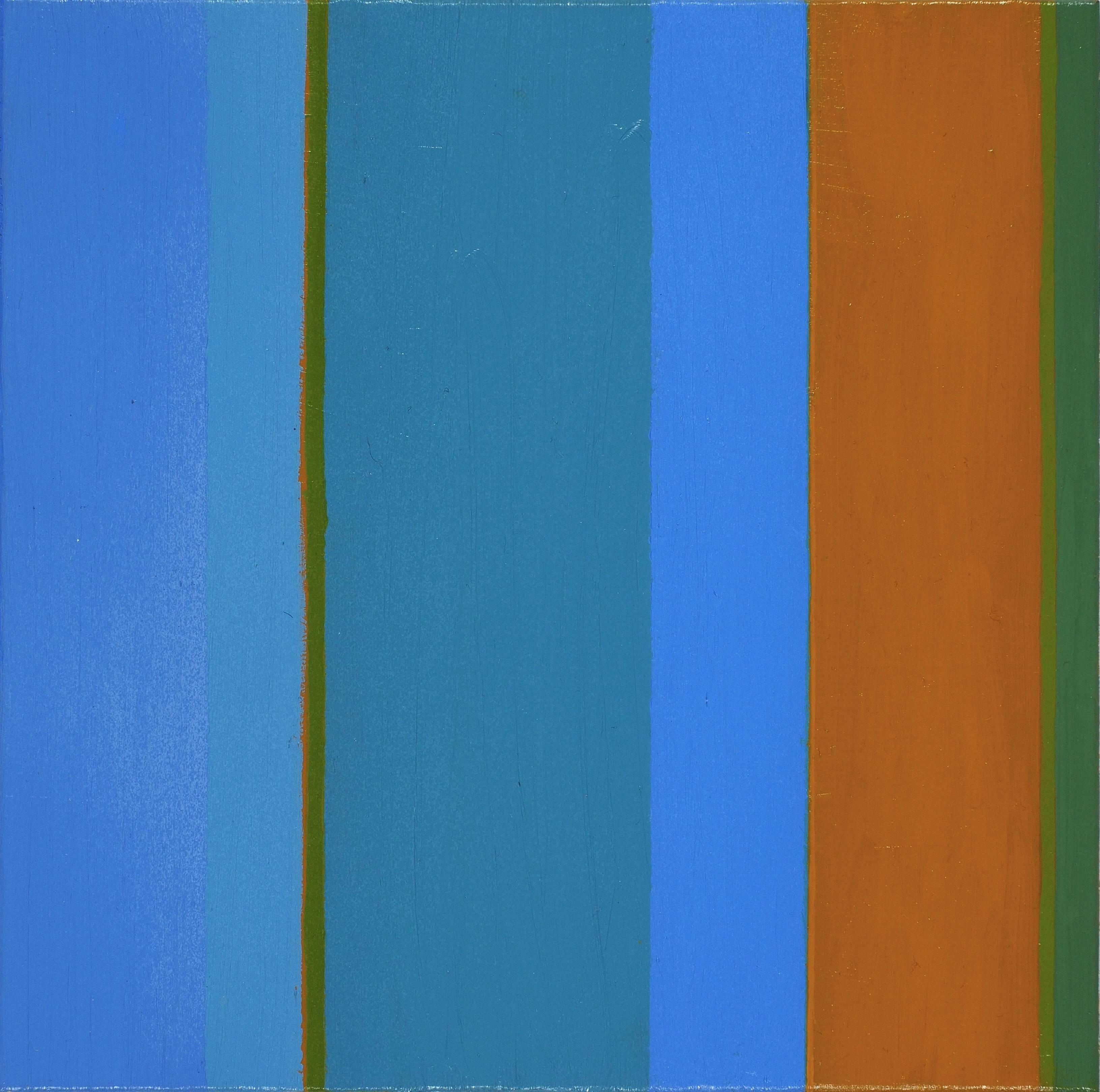 Sara Abalan Abstract Painting - "Color Meditation #2" - Abstract Oil Painting 