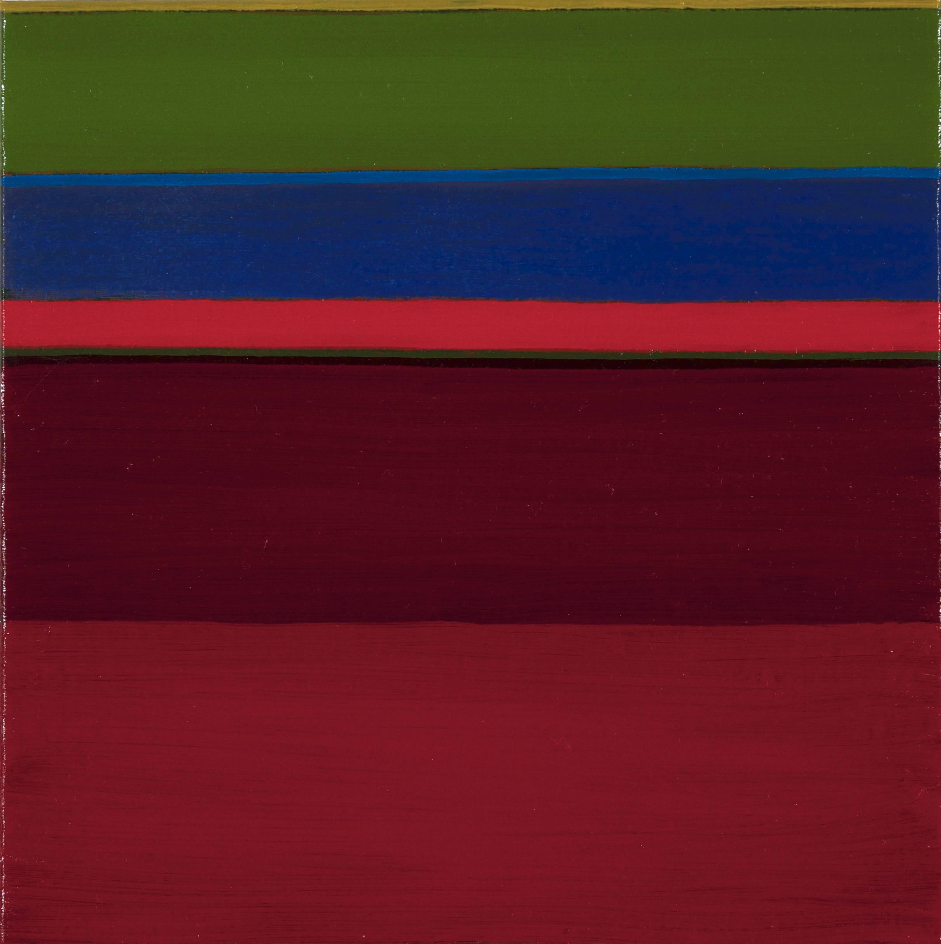 Sara Abalan Abstract Painting - "Color Meditation 7" - Abstract Oil Painting 
