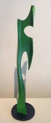 "Study in Twisted Beam II" - Abstract Figurative Sculpture