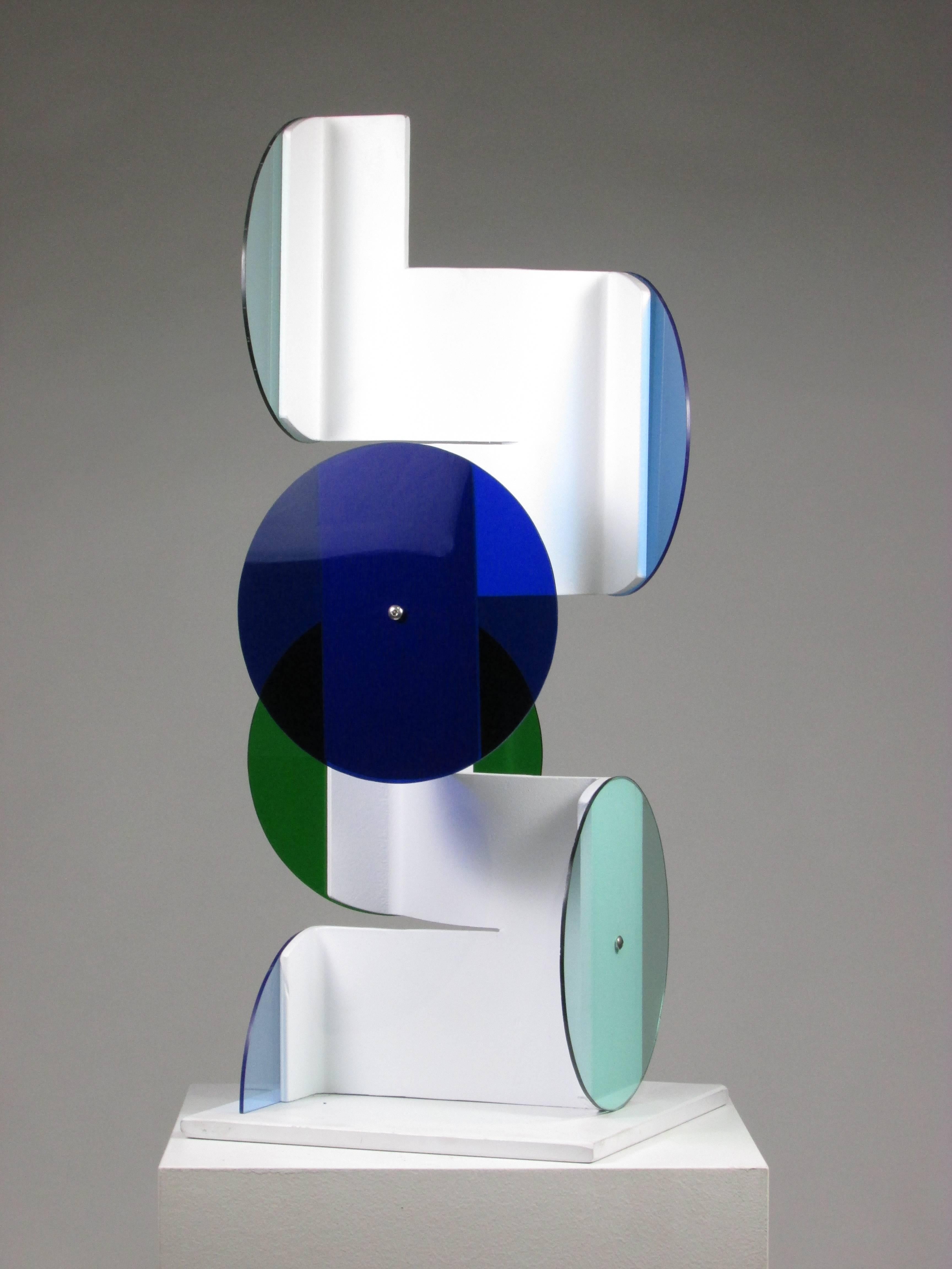 Edwin Salmon, "Five Brothers, Fireproof", 2015-16, Painted Steel I Beam and Acrylic Sheet, 25" x 12" x 12"
Sculpture will ship disassembled and will require assembly.

"Fireproof" is from Edwin Salmon's