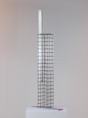 "304 Stainless Flat Erect" - Abstract Stainless Steel Sculpture
